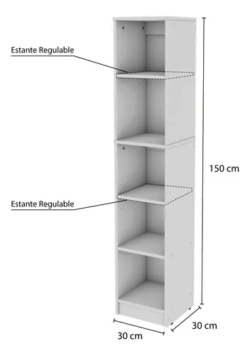 Organizador Alacena Despensero Cocina Blanco Mueble Guardado