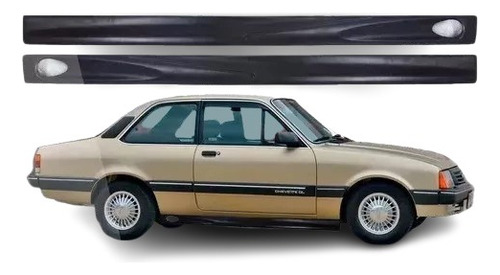 Spoiler Lateral Chevette Todos - Preto - Frisart