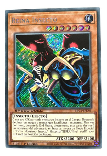 Yugioh Reina Insecto Sbc1