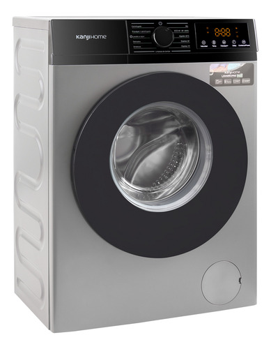 Lavarropas Automático Kanji Wmcfsl8k 8kg 1200rpm Inverter Gr Color Gris