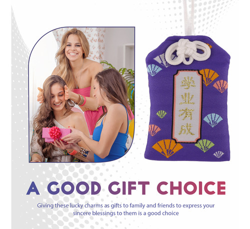 Amuletos Japoneses En Forma De Bolsita Omamori Para Hea-fs,