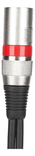 Cabo Jorindo Jd6067 0,3 M Xlr Macho Para Duplo Xlr Fêmea Tip