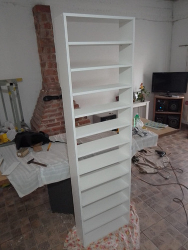 !mueble Estantería Organizador Blanco Moderna 18mm!