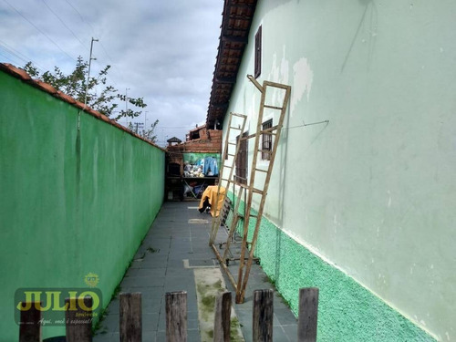 Imagem 4 de 15 de Repasse De Divida Com R$ 140 Mil. Ótima Casa Com Um Amplo Quintal 2 Dormitórios À Venda, 107 M² Por R$ 240.000 - Flórida Mirim - Mongaguá/sp - Ca3686