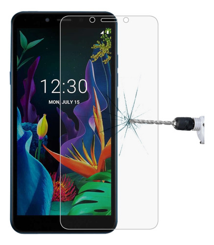Ghm Película De Vidrio Para LG K20 2019 Para LG K20 2019 (1