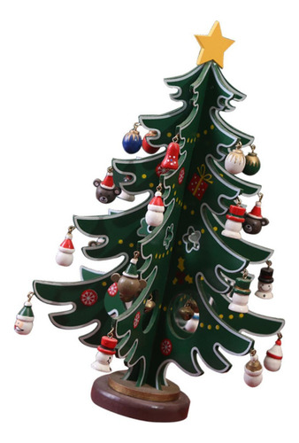 Adorno De De Navidad En Miniatura De Madera Para Hacer Tú