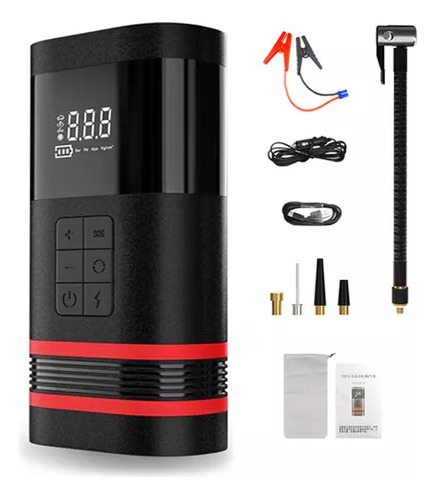 Jump Starter Con Compresor De Aire, Batería Portátil