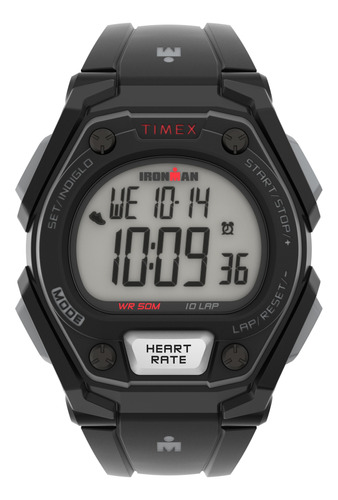 Reloj Timex Ironman® Classic 10lap 43mm Heart Rate Black