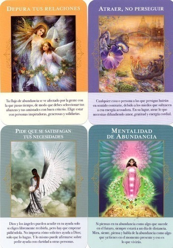 Angeles De Abundancia Cartas Oraculo Doreen Virtue Doncel