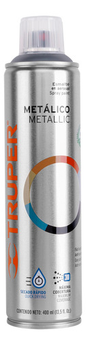 Pintura En Aerosol Cromo Metalico 400 Ml Truper 19053