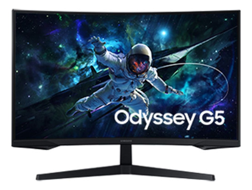 Monitor Gamer Curvo Samsung Odyssey G5 27  Qhd 165hz 1ms