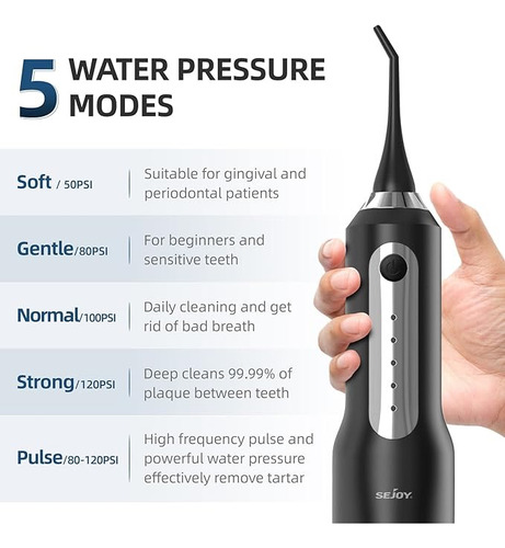 Waterpik Irrigador Dental Eléctrico Limpieza Bucal