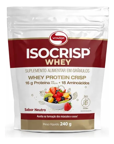 Isocrisp Whey Pouch 240g Vitafor