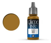 Comprar Vallejo Game Color Tinta Sepia 72091 Acrilico 17ml Modelismo