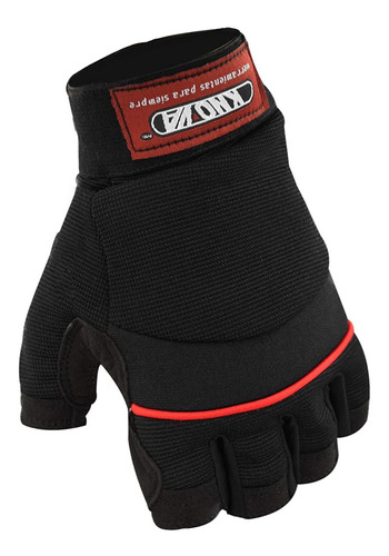 Knova Guantes Para Mec?nico Dedos Recortados (kn S5504-xl), 