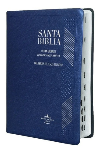 Biblia Rvr1960 Indices Y Letra Grande Concordancia Amplia