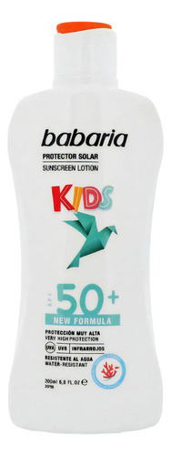 Babaria Protector Solar Muy Alta Kids 200 Ml