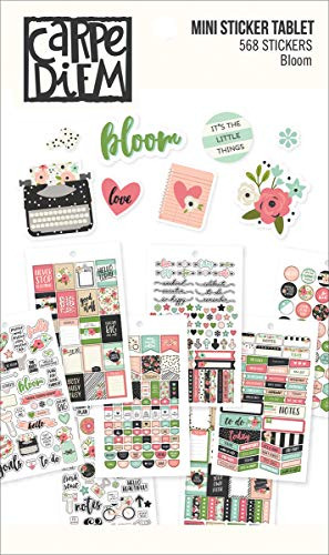 Minitableta Autoadhesiva Carpe Diem Fun Design Bloom