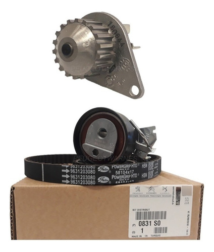 Distribucion + Bomba Citroen C3 1.4 Nafta 8v 100% Original