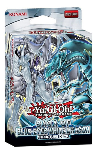 Yu-gi-oh! Baraja Dragon Blanco De Los Ojos Azules / Inglés 