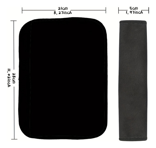 1pc Funda Para Almohadilla De Hombro Con Estampado De