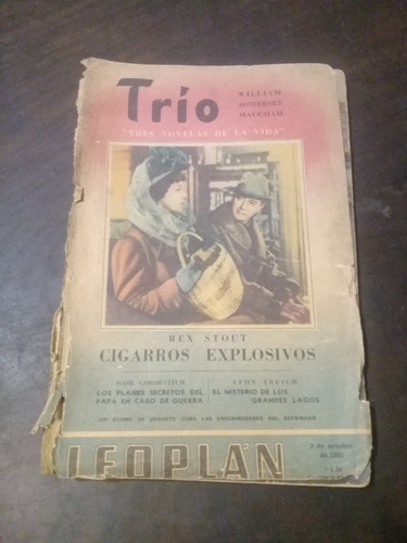 Revista Antigua**leo Plan**   3 De Octubre De 1951 (trio)