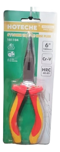Alicate Pinza Punta Larga Para Alta Tension 6 Pulgadas 160mm
