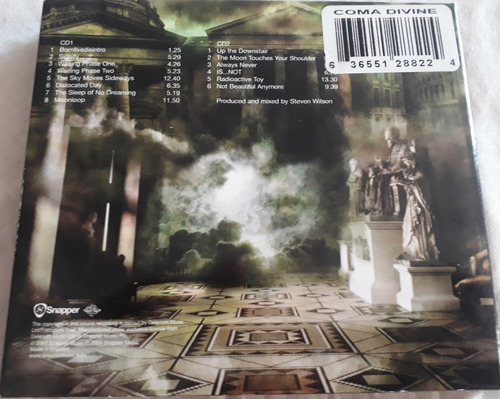Cd Doble Porcupine Tree Coma Divine Digipak Rock Progresivo (Usado)