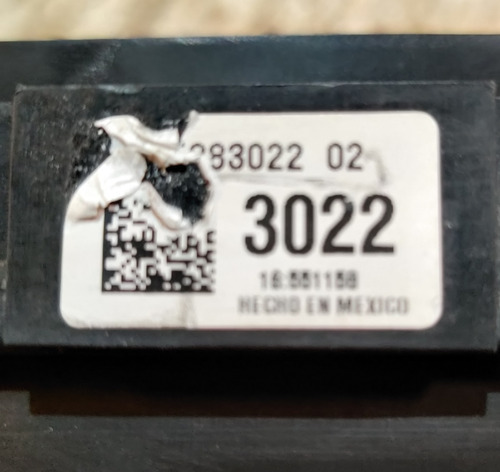2008-09 Pontiac G6 3.5l 20822698 Caja Fusibles 25883022 (Usado)