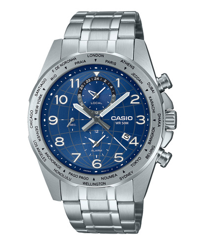 Imagen 1 de 1 de Reloj Casio Caballero Mtp-w500d-2av