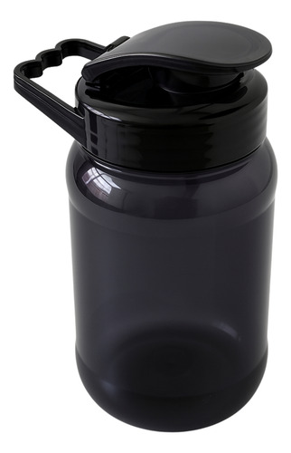 60 Vaso De Fiestas De Color Tapa De Asa 500 Ml Reutilizable Negro