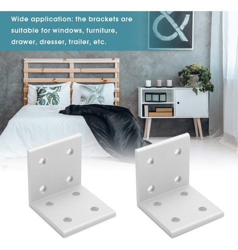 Conector En Forma De L 2040, Ángulo De Esquina, Soporte, Con