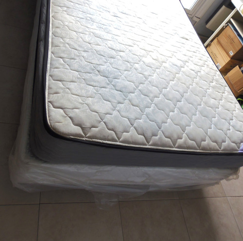 Sommier Inducol 2 Plazas 190x130 Cm Blanco