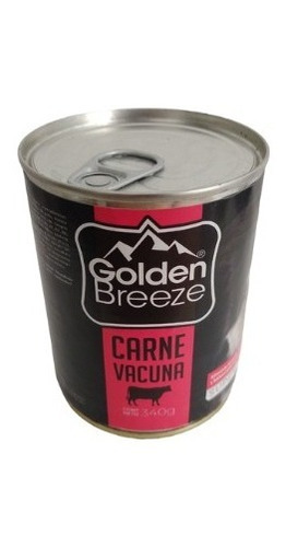 Alimento Golden Breeze Humedo Carne Perros Adultos 340g X 2