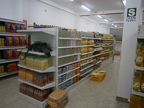 Góndolas Metálicas Para Minimarked / Supermercado Desde