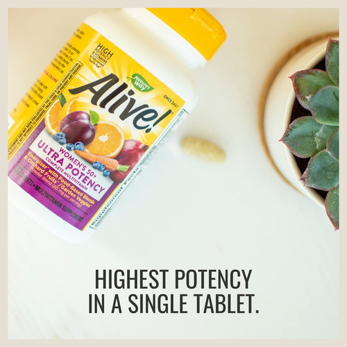 Multivitamínico Nature's Way Alive! ® Uma Vez Por Dia Para M