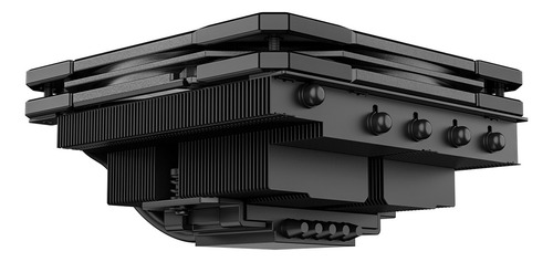 Cooler Cpu Itx Bajo Perfil Id-cooling Is-55 Argb 55mm Altura Led Sin