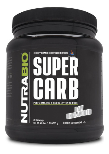 Suplemento En N/a Nutrabio Carbohidratos X 775g