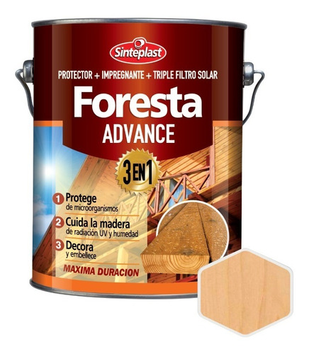 Foresta Advance | Protector Impregnante Maderas Satin | 4lt