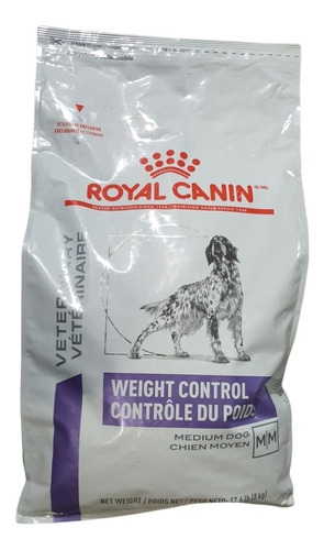 Alimento Royal Canin Weight Control  8kg Alimento Perro 