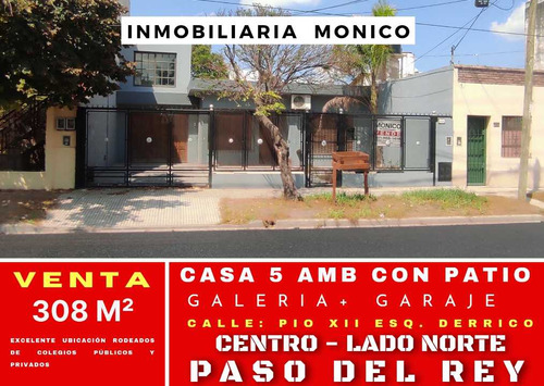 Venta Casa 5 Amb Centro Paso Del Rey