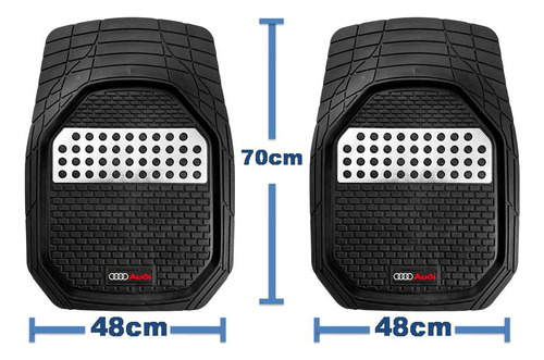 Tapetes Charola Color 3d Logo Audi A3 Sedan 2015 A 2020 2021