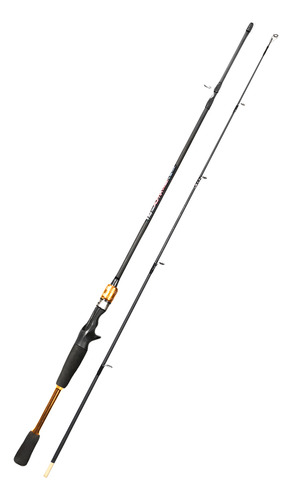 Vara De Pesca Carretilha Alpha Fibra De Vidro 1,65m 20lbs