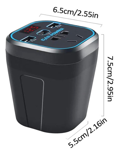 Cargador De Coche, Inversor, Inversor De Corriente De 12 V,