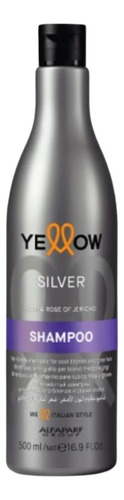 Shampoo Matizador Silver Yellow De Alfaparf X500ml