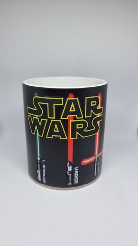 Taza Mágica Star Wars Con Vinilo