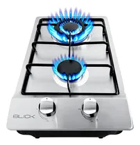 Comprar Parrilla A Gas De 2 Quemadores Acero Inoxidable Gas Lp Empotrable Encendido Por Pulso Incluye Patas Blick