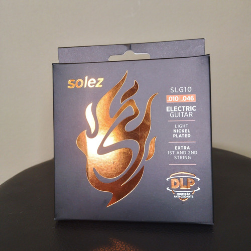 Imagem 1 de 2 de Corda De Guitarra Solez 010