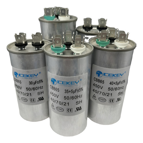 Capacitador 50 Mfd 440 Vac Para Aire Acondicionado 24000 Btu