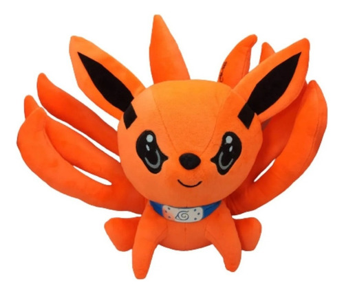 Naruto Peluche Kyuubi Zorro Nueve Colas Kurama 35 Cm Nuevo